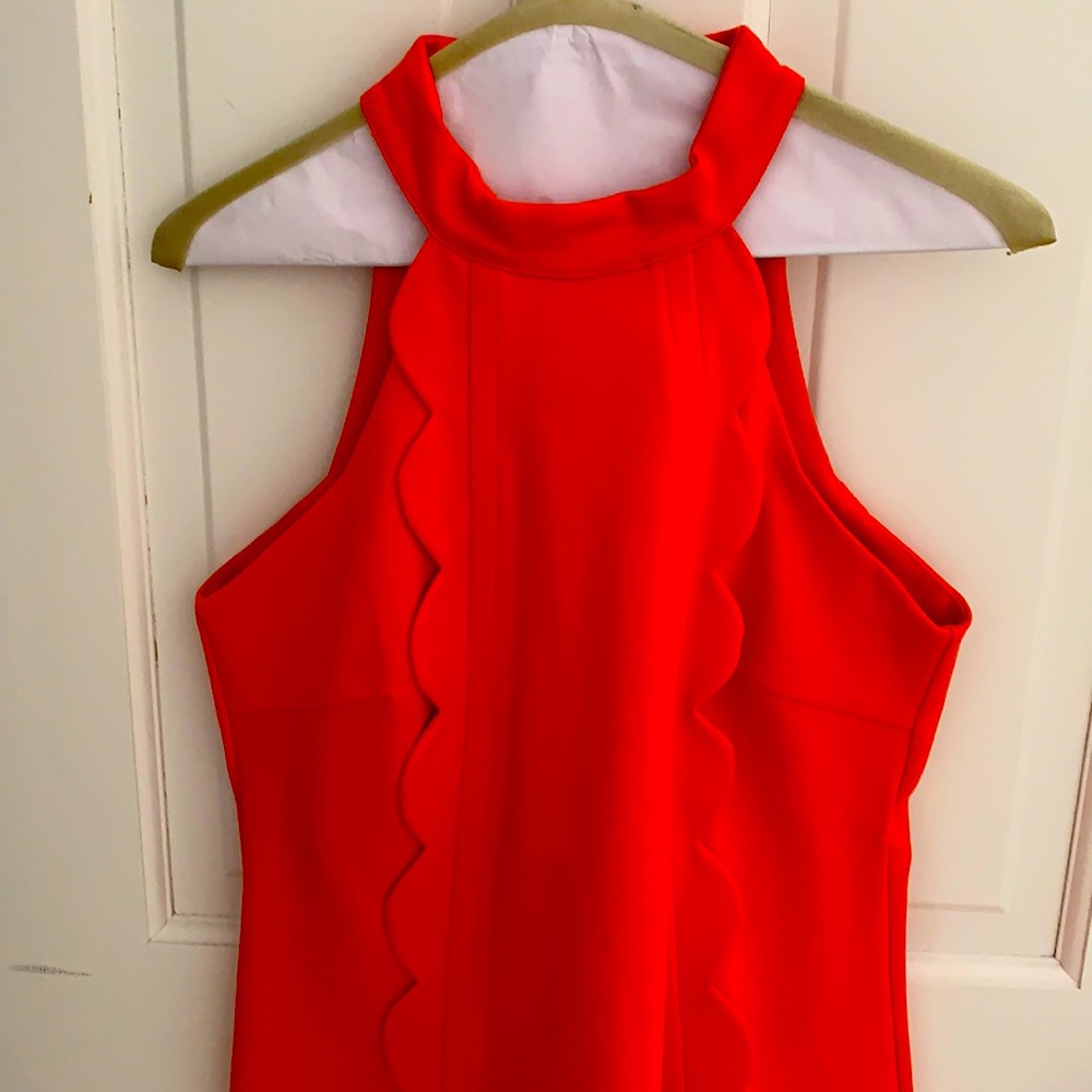 Beautiful CK Bradley Orange Halter Neck Top